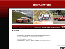 Tablet Screenshot of beninca.com.au